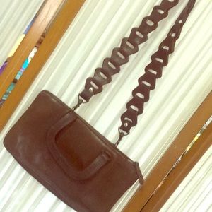 Upcycled Coach leather bag